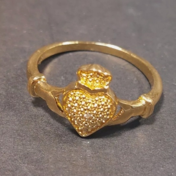 New Claddagh Ring Sz 11.25 - Picture 1 of 6